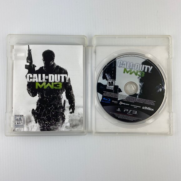 Call of Duty MW3 PS3 Video Game 2011 Case Booklet Disc Rated Mature - Picture 6 of 7